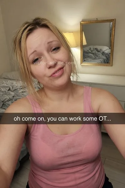 Blonde findom caption #001 by Victoria Hale