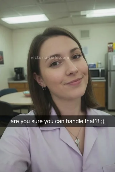 Brunette pegging caption #022 by Victoria Hale