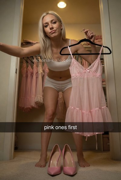 Sissy Caption #002: auto selfie snap - Victoria Hale